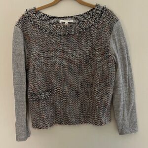 Burning Torch Multicolor Knit Sweater